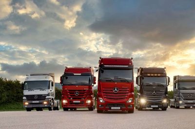 Hidtil har importen af Mercedes-Benz-lastbiler været varetaget af selskabet Mercedes-Benz Truck, men nu overgår opgaven til Ejner Hessel A/S. Foto: PR-foto