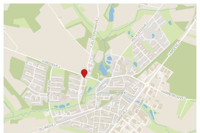 Blomsterhandlen rykker i januar til større lokaler på adressen Sandfeldparken 40. Datawrapper-grafik: Michael Holmgaard Christiansen