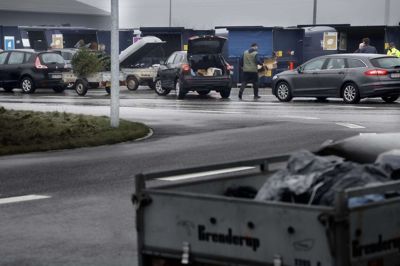 Tre rumænske mænd forsøgte torsdag aften at stjæle skrotkabler fra genbrugspladsen i Herning (arkivfoto).