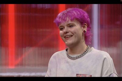 Frede Jensen gjorde det så godt under auditionen, at Thomas Blachmann begejstret kaldte Ejstrupholm-sangeren en kunstner. Foto: TV 2