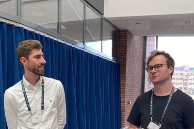 Mads Gliemann (t.v.) og Claes Zacho har siden 2018 forsøgt at bryde igennem med deres virksomhedsidé, som Innovationsfonden nu har fået øjnene op for. Foto: Privatfoto