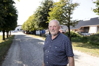Ifølge Ebbe Larsen kan Møltrup Optagelseshjem ikke gøre noget ved det, når folk flytter adresse til dets martikel. Foto: Tom Laursen