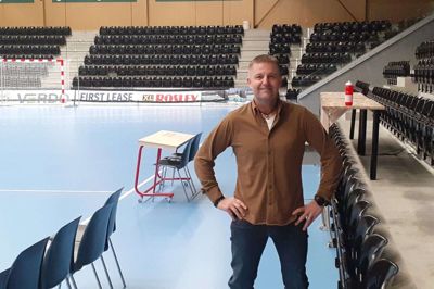 Michael Lysgaard er ny centerchef i Sportscenter Herning. Han søgte stillingen, fordi »jeg har altid gerne villet have mit eget, være chefen«. Foto: Jesper Wind