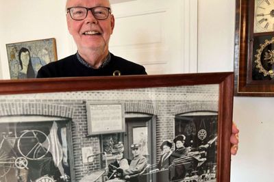 Fascinationen af Elk Horn og USA stammer helt tilbage fra barndommen, hvor Erik Nørkjærs bedstemors tre søskende hvert år kom hjem til Danmark i deres amerikanske biler. Foto: Henrik Lind Jørgensen