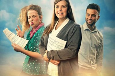 Den musikalske komedie »Oh Happy Day« kan opleves i tirsdag vinterferien, når Herning Teater og Team Teatret sammen præsenterer forestillingen. pr-Foto: Gudmund Thai