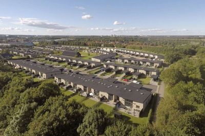 Ejendomsudviklerfirmaet Fink Ejendomme har blandt andet bygget nyt i Lind. Foto: PR-foto