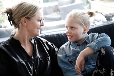 Tanje Bak Bytofte er skuffet over Herning Kommunes manglende støtte til familien, der efterhånden er meget presset på grund af Sylvesters sygdom. Foto: Henrik Ole Jensen