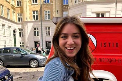 Olivia er vokset op i København NV. I sommer flyttede hun til Herning og bor i dag i Birk. Privatfoto