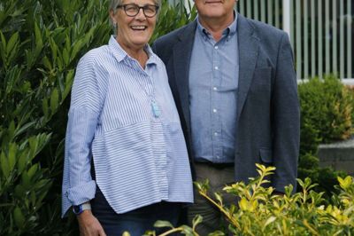 Sinikka Kangas Larsen og Gotfred Larsen. Foto: Henrik Ole JEnsen