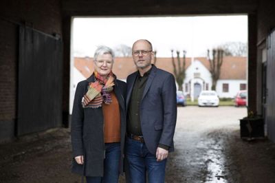 Torill og Henning Kristensen overtog roret som forstanderpar på Møltrup Optagelseshjem 1. marts 2022. Med hustruens opsigelse er det fra 1. september 2023 kun Henning Kristensen, der er på lønningslisten. Foto: Malene Tswai