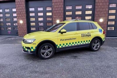 Henover påsken kan det være en enkelt paramediciner, der kigger ud til de patienter i Herning-området, der ikke har akut brug for hjælp. Foto: PR-foto