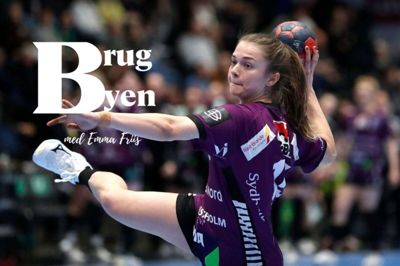 Emma Friis spiller venstrefløj for Herning-Ikast Håndbold. Foto: Tom Laursen