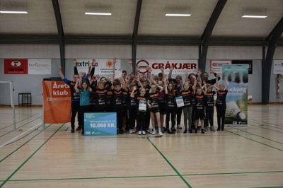 Snejbjerg Badmintonklub er næsten tidoblet på fem år. Blandt andet derfor får klubben prisen som Årets Badmintonklub. Foto: Tom Laursen