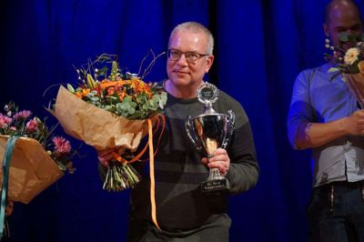 Frem for at knibe sig selv i armen kan Thomas Thisted kigge på dette billede, når han lige skal minde sig selv om DM-titlen. Foto: Pr-foto