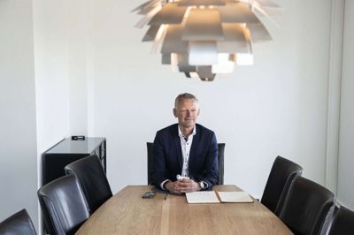 Morten Mellergaard fra Lind har skiftet job fra at være afdelingsdirektør i Jyske Bank i Herning til at være finansiel rådgiver hos fondsmæglerselskabet Investering & Tryghed. Foto: Tom Laursen