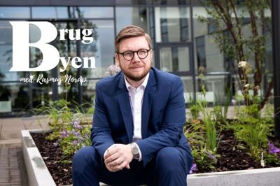Det er ikke meget Rasmus Norup og familien dyrker Hernings mange, gode spisesteder lige nu, mens børnene er små, men han har dog alligevel en favorit. Foto: Tom Laursen