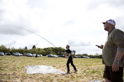 Bestyrelserne i de tre foreninger Aulum-Haderup Sportsfiskerforening, Herning Ikast Lystfiskerforening og Sønder Resen Lystfisker-konsortium lægger op til at fusionere de tre foreninger fra 2024. Foto: Tom Laursen
