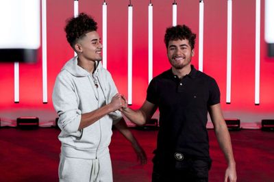 Brødrene Malik og Deniz Tanis fra Ikast stillede sidste år op i X Factor under kunstnernavnet »Lorenzo & Charlo«. Nu caster programmet nye deltagere og kommer til Herning fredag. Foto: PR-foto