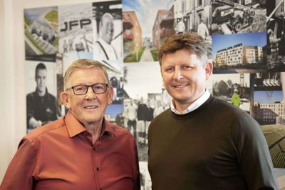 JFP har været drevet som familiefirma med først stifter Jørgen Friis Poulsen ved roret og siden sønnen Jesper Friis Poulsen. Foto: PR-foto