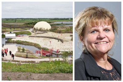 Som det ser ud mandag eftermiddag før en politisk orientering i byrådssalen, så er der dødt løb mellem ja-sigere og nej-sigere til en underskudsgaranti til Naturkraft i Ringkøbing. Socialdemokraten Linda Nielsen har endnu ikke besluttet sig, dermed kan hun blive tungen på vægtskålen i beslutningen om overlevelse for Naturkraft. Foto: Ritzau Scanpix/Jørn Deleuran