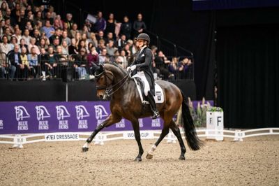 Cathrine Laudrup-Dufour imponerede publikum i Boxen, da hun World Cup-afdelingen i Herning.