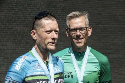 Lars Knudsen (t.v.) og Bo Boi har kendt hinanden i mange år, og det var en styrke ved »Tour Transalp«, mener de. Foto: Malene Tswai