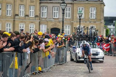 Sådan så det ud, da første etape af Tour de France fandt sted i den danske hovedstad København. Foto: Charly Lopez/A.S.O
