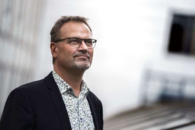 Gordon Ørskov Madsen er som ny formand for Danmarks Lærerforening med i årets udgave af Kraks Blå Bog. Han er født i Spjald, fremgår det blandt andet. Foto: Martin Sylvest/Ritzau Scanpix