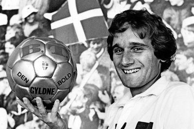 Allan Simonsen er den eneste dansker, der har vundet Ballon d’Or-titlen. Foto: Scanpix Danmark/Scanpix 2014