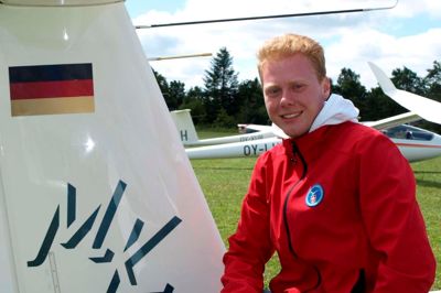 Jacob Bøgelund Lassen fra Herning er udtaget til det danske svæveflyvelandshold for juniorer, der skal konkurrence i Arnborg i de kommende fire uger. Foto: PR-Foto