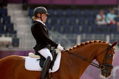 Katrine Kristensen var også med ved de paralympiske lege i Tokyo sidste år. Foto: Behrouz Mehri/Ritzau Scanpix