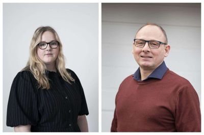Sofie Mørup og Sven Agergaard. Foto: Malene Tswai og Tom Laursen