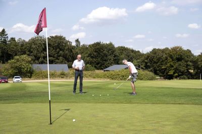 Trehøje Golfklub har cirka 7000 besøgende om året, og klubbens medlemstal er støt stigende. Foto: Tom Laursen
