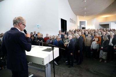 600 indbudte gæster slog rekorden på Heart, når det gælder udstillingsåbninger. Foto: Henrik Ole Jensen