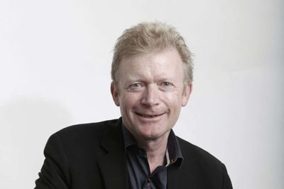 Mads Bille fortalte om talent og passion ved et ledelsesfordrag i Mediehuset. Foto: Henrik Ole Jensen