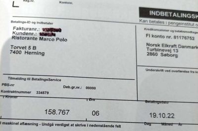 Marco Polo har fået en el-regning på mere end 150.000 kroner for et kvartal. Foto: Privatfoto