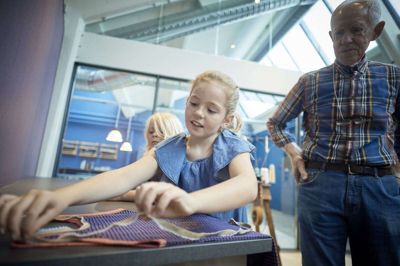 Tekstilmuseet inviterer hele familien indenfor i efterårsferien. Foto: Pr-foto