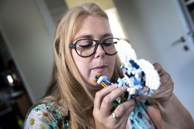 Ida Thylstrup nåede hele vejen til finalen i Lego Masters. Foto: Tom Laursen