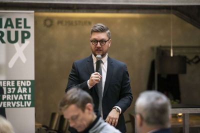 - Vores største opgave bliver at få knyttet folketings-medlemmerne tættere til vores område, konstaterer erhvervsrådsdirektør Rasmus Norup. Foto: Malene Tswai