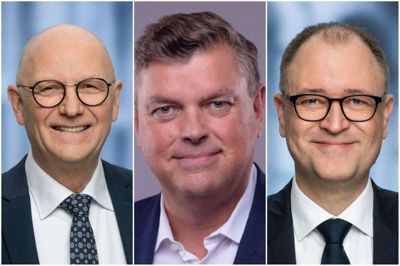 Der er stor forskel på de lokale kandidaters forbrug på Facebook-reklamer under valgkampen. Fra Venstre - og til venstre på billedet - er det Carsten Kissmeyer, der brugte flest penge af de lokale kandidater. Lige foran socialdemokraten Morgens Jensen (i midten) og Kenneth Mikkelsen (V). Foto: Pr-foto