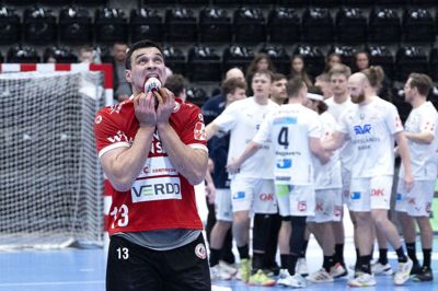 HC Midtjylland tabte knebent til Skanderborg-Aarhus. Foto: Tom Laursen.