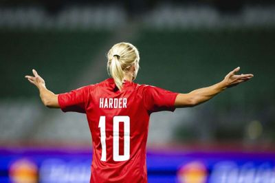 Den danske landsholdsangriber Pernille Harder er blevet opereret og ude i længere tid. Foto: Johnny Pedersen/Ritzau Scanpix