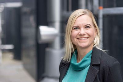 Ifølge Katja Juul Nielsen kan Daka Refood omdanne 50 kilo madaffald til energi, som svarer til at kunne varme et hus op i to dage. Efter at energien er trukket ud af affaldet, får vi yderligere et naturligt gødningsprodukt til 80 kilo gulerødder. Foto: PR-foto