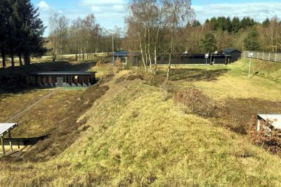 Ørre Skytteforenings nuværende anlæg skal opgraderes og udvides, og spaden går i jorden inden jul. Foto: Ørre Skytteforening