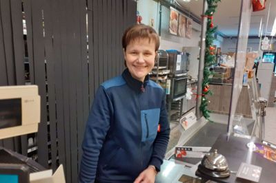 Solvita Nielsen er sygemeldt med stress efter hun gennem et halvt år har søgt at vende udviklingen i Dagli’ Brugsen i Arnborg. Foto: Jesper Wind
