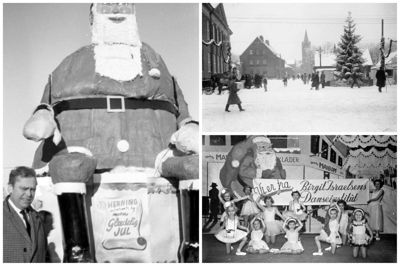 Dirch Passer besøgte Herning i 1968 (t.v.) .Foto: Hugo E. Madsen