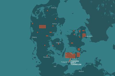 En opgørelse viser, at Femern-projektet tiltrækker lærlinge fra store dele af landet. Midtjylland er også godt repræsenteret, hvilket skyldes Give Steel i Brande., der leverer stål til byggeprojektet.