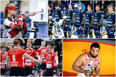 På den første pop op-rute på lørdag skulle flere lokale sportsfolk ifølge Herning Kommune deltage. Foto-collage: Herning Folkeblad
