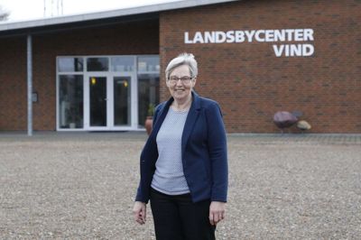 Efter 40 gode år er det slut for Asta Gammelvind, der stopper som primus motor for Landsbycenter Vind. De fire årtier har budt på lidt af hvert. Foto: Henrik Ole Jensen