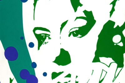 Per Oscar Jensen maler såkaldt pop art. Hans værker kan nu opleves i Gødstrup.